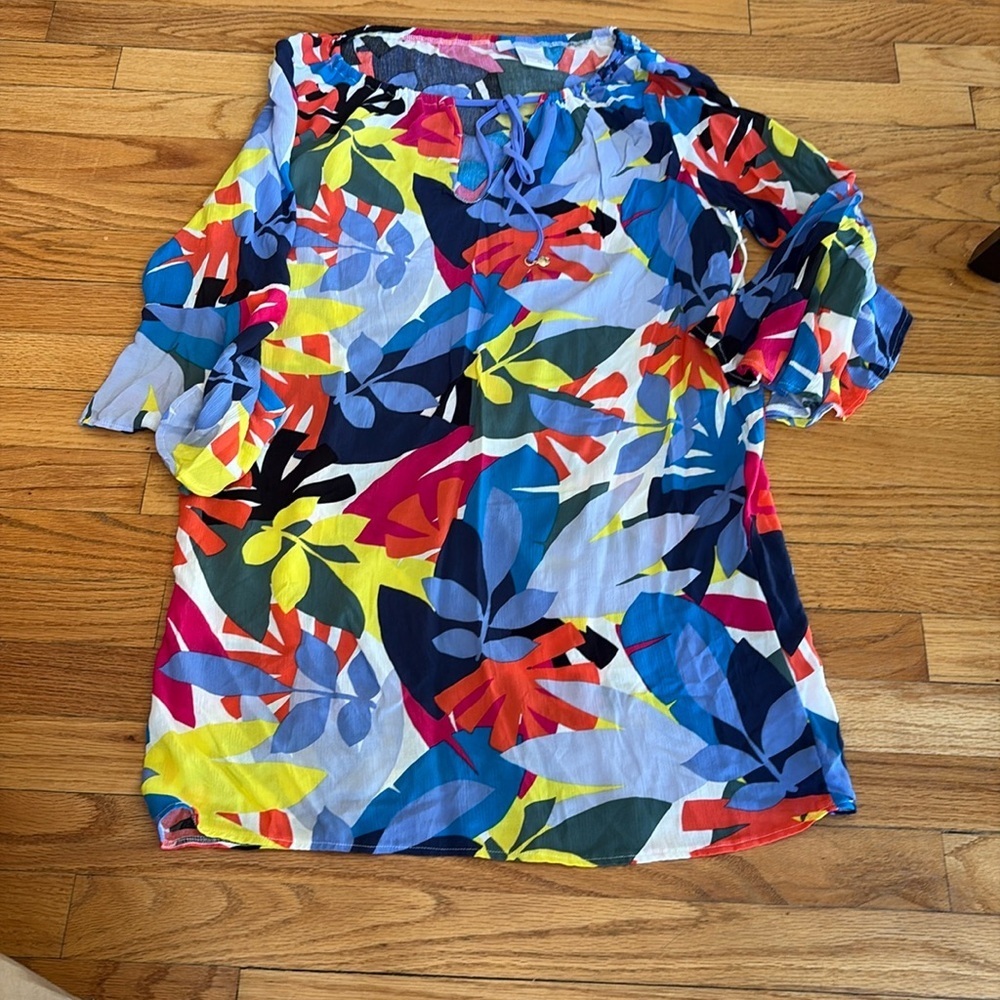 Anne Cole Multicolor Swim Coverup